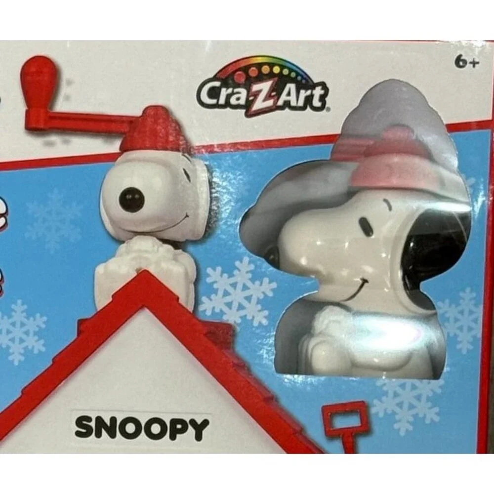 Original Snoopy Sno-Cone Machine Peanuts‎ Shaved Iced Snow Maker New Cra-Z-Art